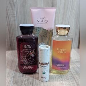 WOMEN'S BATH SHOWER GEL WASH BEAUTY BUNDLE